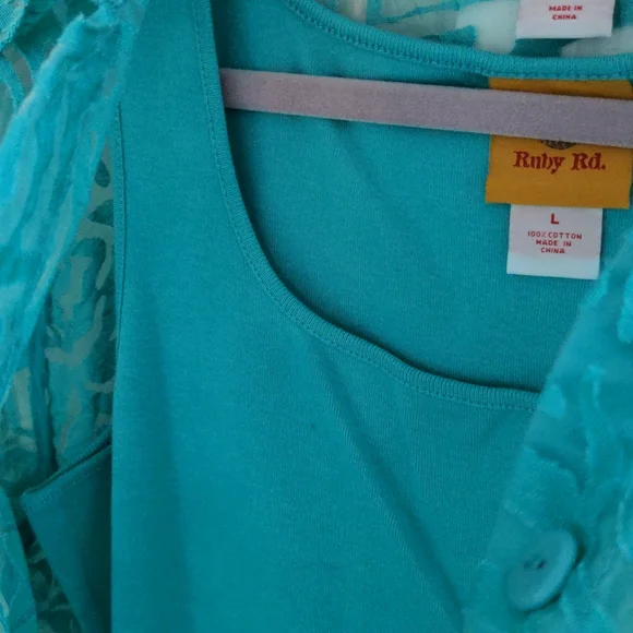 Two-Piece Tank & Blouse - new with tags! - Picture 4 of 6